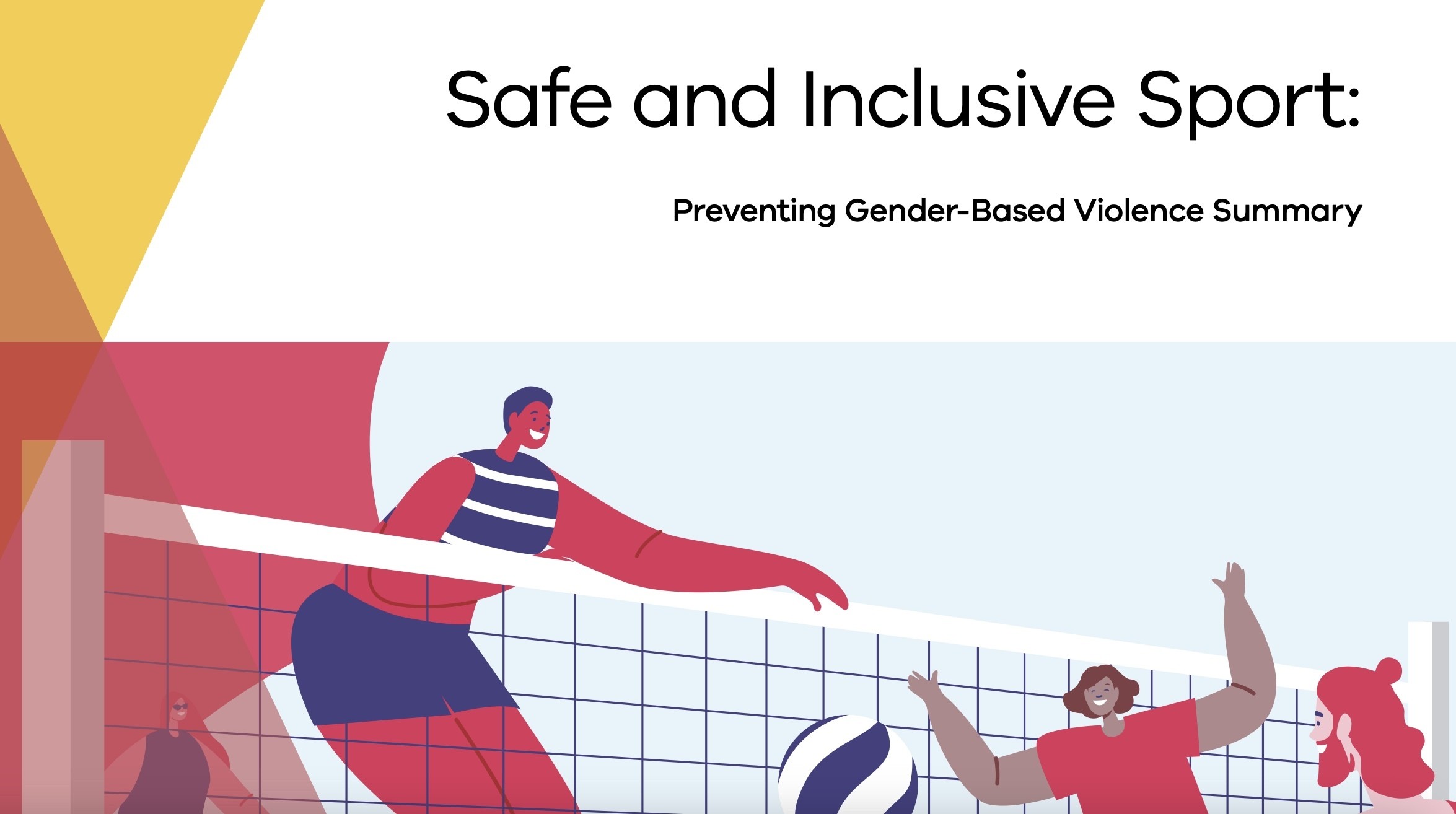 Safe & Inclusive Sport: Preventing Gender-based Violence